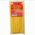 8-Inch, 50-Pound, Yellow, Standard Duty Cable Tie, 100-Piece