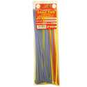 11.8-Inch, 50-Pound, Assorted Color, Standard Duty, Cable Tie, 100-Piece