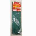 Tool City 11-4/5-Inch 50-Pound Green Standard Duty Cable Tie, 100-Piece