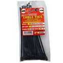 Tool City, 8-1/4-Inch, 50-Pound, Standard Duty, Black, Double Head Cable Ties