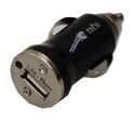 Black 1-Amp Compact Car Charger