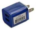 Blue 2.1/1-Amp Dual Wall Charger