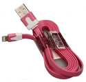 Pink 60-Inch 8-Pin Flat Charge Cable