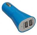 Blue 2.1/1-Amp Dual Dc Charger