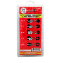 Rubber Insulated Clamp, 14-Piece Assortment