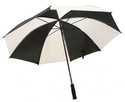 60-Inch White/Black Golf Umbrella