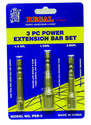 Power Extension Bar Set 3-Piece