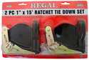 2-Piece Ratchet Tie Down Set