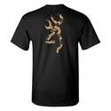 Black Duck Camo Buckmark Short Sleeve Men's T Shirt, 3XL
