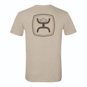 Emblem Tee-Shirt — Small Sand Hooey