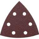 3-3/4-Inch 240-Grit Detail Sander Abrasive Triangles For Wood 5-Pack