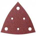 3-3/4-Inch 80-Grit Detail Sander Abrasive Triangles For Wood 5-Pack