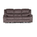 Walnut Double Reclining Sofa
