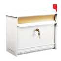 Mailsafe Security Mailbox White