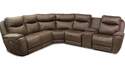 Showstopper 6-Piece Willpower Mink Sectional