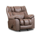 Clayton Amos Mocha Rocker Recliner