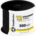 12 AWG Thhn Electrical Wire Stranded Black 500 Ft