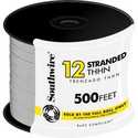 12 AWG Thhn Electrical Wire Stranded White 500 Ft