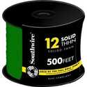 12 AWG Thhn Electrical Wire Solid Green 500 Ft