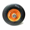 Flat Free Front Caster Tire And Wheel Assembly