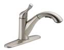 Grant Stainless Single Handle Pull-Out Kitchen Faucet