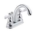 Windemere Chrome Two Handle Centerset Bathroom Faucet