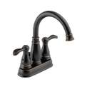 Porter Oil Rubbed Bronze Two Handle Centerset Bathroom Faucet