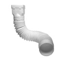 24-Inch White Ground Spout