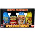 3/4-Ounce Travel Size Xtreme Heat Hot Sauce 4-Pack