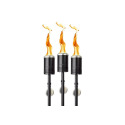 Mesa Torch, Includes Ground Stakes, Wicks And Fuel Funnel, 3 Pack