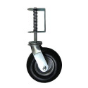 8-Inch Spring Loaded Flat-Free Gate Caster