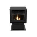 Drolet Eco-55 Pellet Stove Heats Up To 2000 Square Foot 39,260 Btu 60Lb Hopper