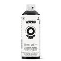 WEPRO All-Purpose Spray Paint — Cosmos Black, Satin, 400 ml