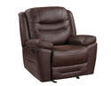 Stetson Brown Manual Motion Glider Recliner