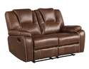 Katrine Chestnut Reclining Loveseat