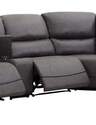 Plaza Smoked Gray Power Armless Recliner