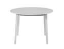 Naples 42-Inch White Drop-Leaf Dining Table