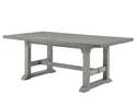 78-Inch Whitford Dove Gray Dining Table