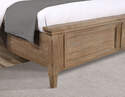 Riverdale Driftwood King/Queen Storage Bed Rails