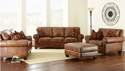 Silverado Brown Leather Sofa