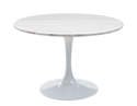 Colfax 45-Inch White Marble Table Top