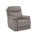 Surrey Taupe Vegan Leather Power Recliner