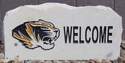 16 x 7-Inch Missouri Tiger Welcome Porch Stone
