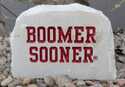 9-Inch Boomer Sooner Engraved Porch Stone