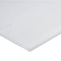 144 X 48-Inch 8-Mm Thickness Clear Polycarbonate Twinwall Roof Panel
