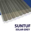 Suntuf Polycarbonate Panel 12 ft x26 Solar Grey