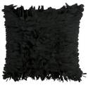 22 x 22-Inch Black Texture Effect Claire Pillow
