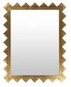 57 x 45-Inch Gold Wood Frame Harrison Mirror