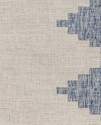 7-Foot 10-Inch X 10-Foot 2-Inch Eagean Oatmeal, Gray, Taupe, Off-White, Navy, Blue And Pale Blue Area Rug 