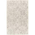 8-Foot x 10-Foot Cream/Charcoal Newcastle Rug